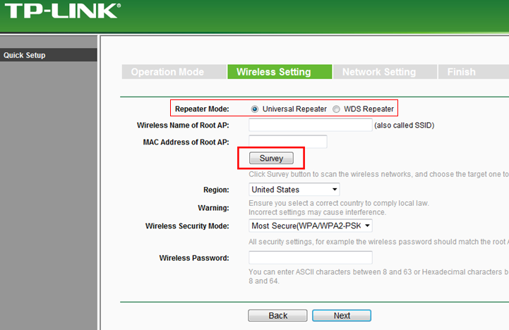 tp link router admin page
